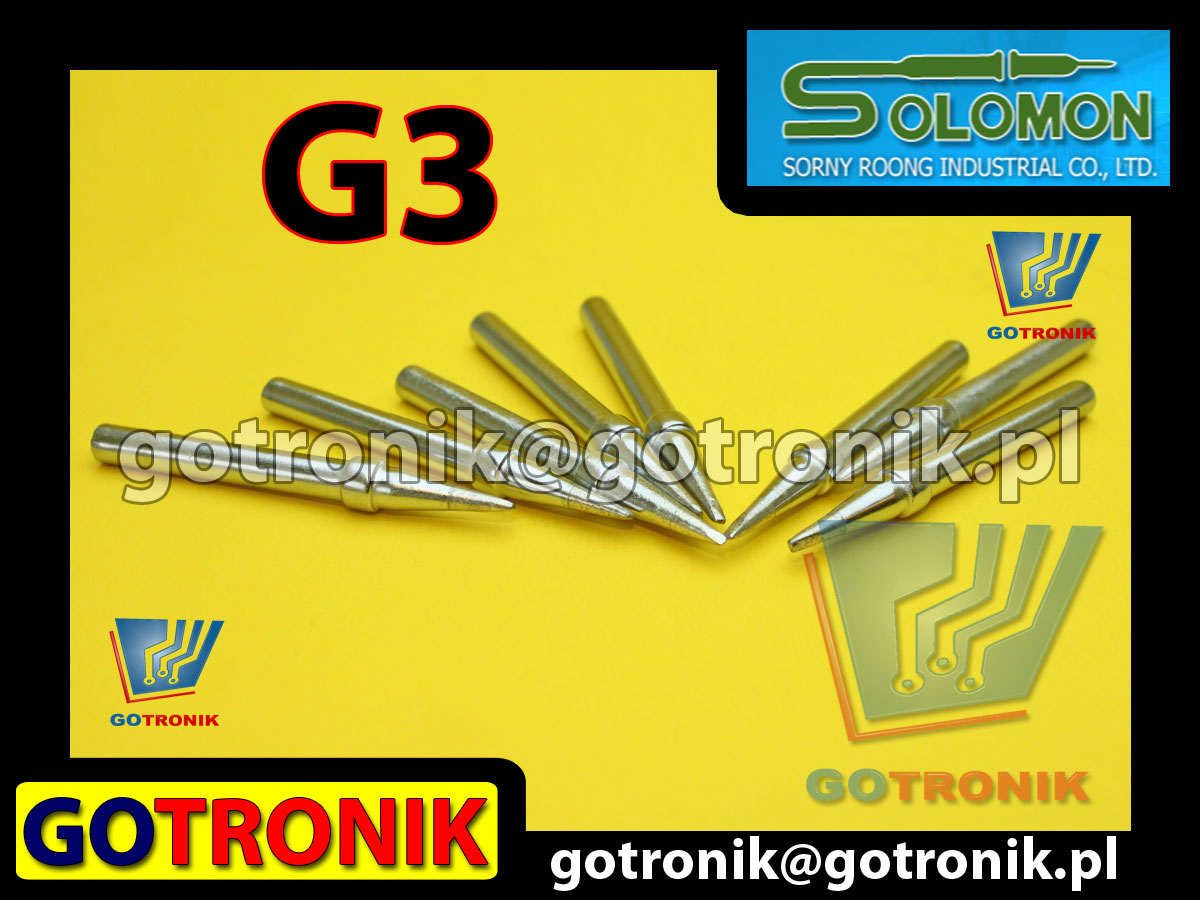 G3 grot do lutownic SR-965 SR965 produkcji SOLOMON