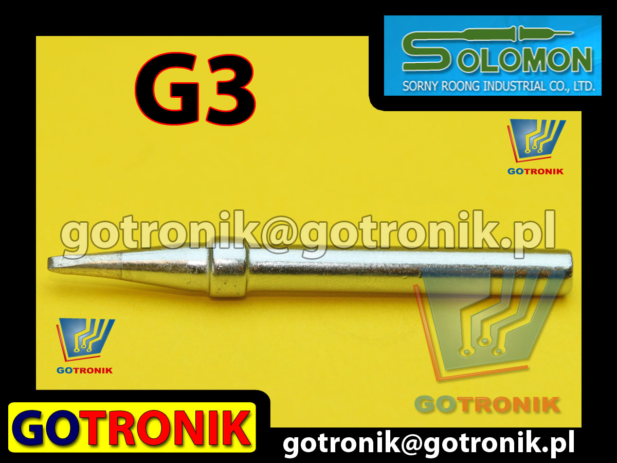 G3 grot do lutownic SR-965 SR965 produkcji SOLOMON