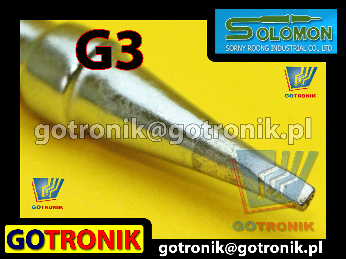 G3 grot do lutownic SR-965 SR965 produkcji SOLOMON