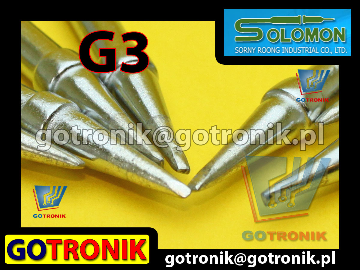 G3 grot do lutownic SR-965 SR965 produkcji SOLOMON