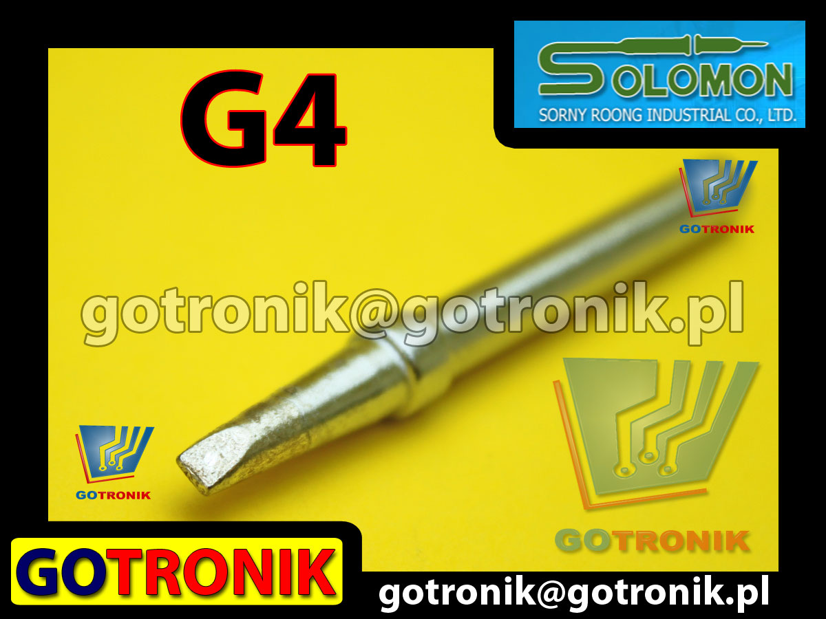 G4 grot do lutownic SR-965 SR965 produkcji SOLOMON