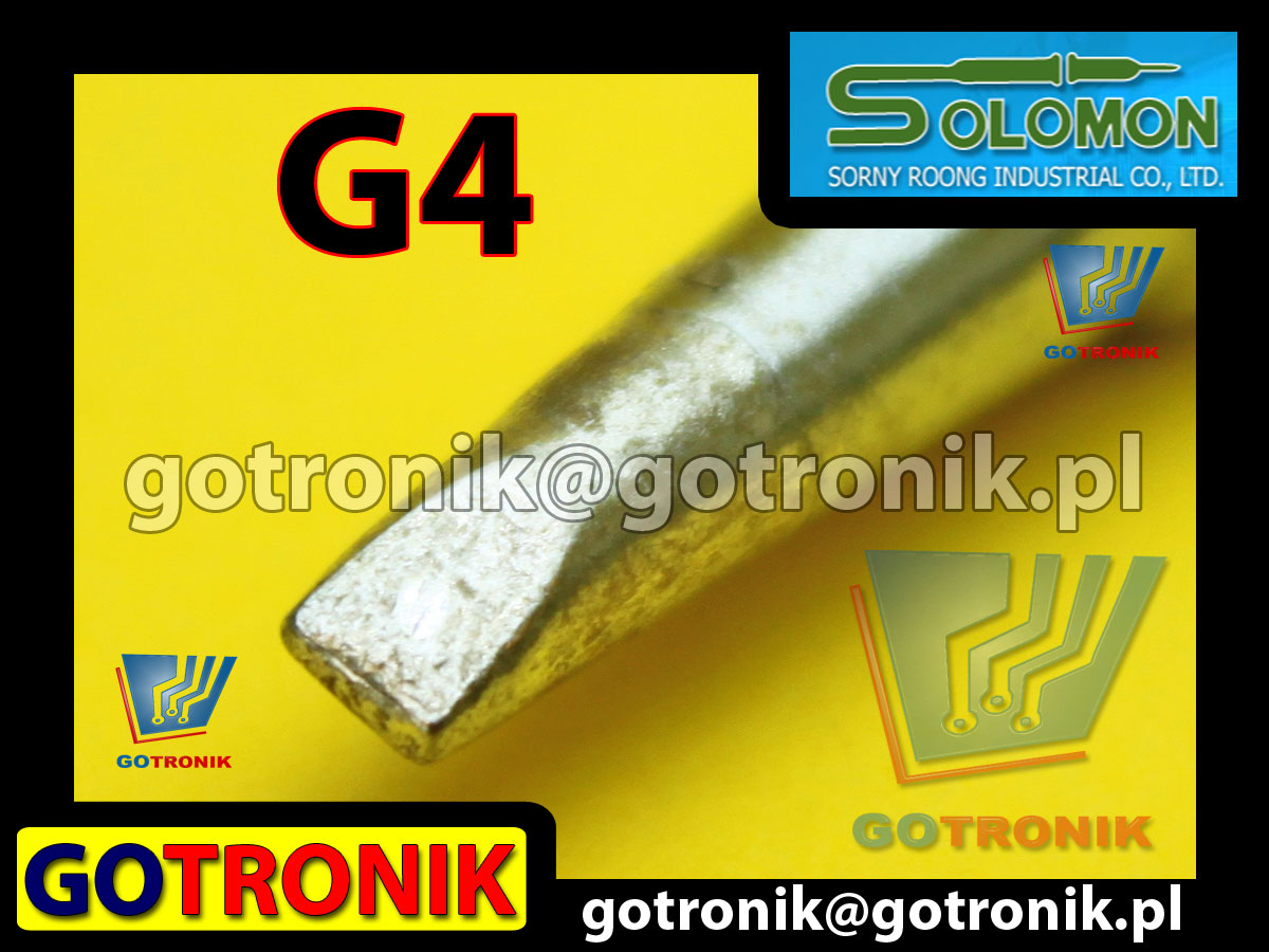 G4 grot do lutownic SR-965 SR965 produkcji SOLOMON