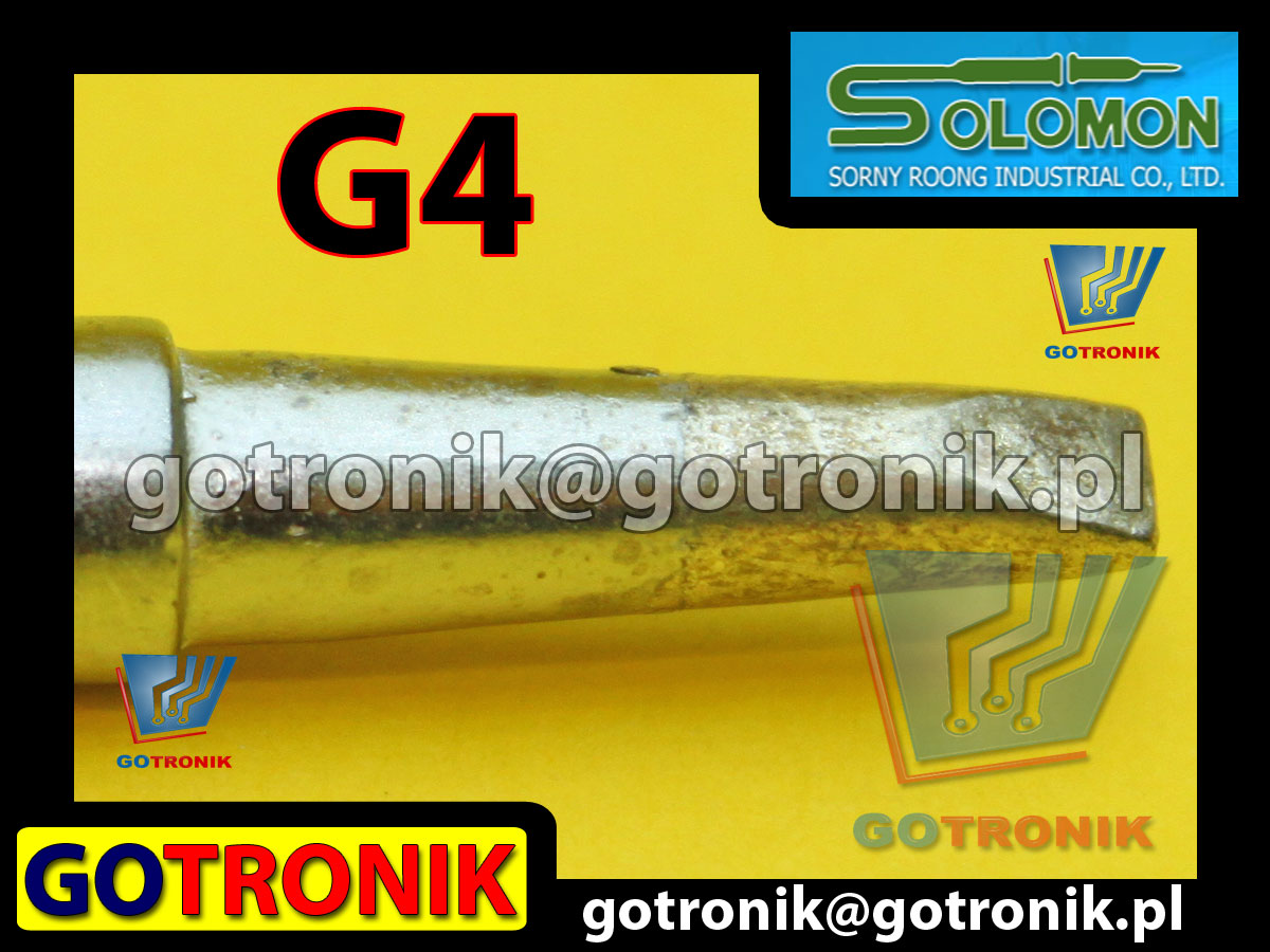 G4 grot do lutownic SR-965 SR965 produkcji SOLOMON