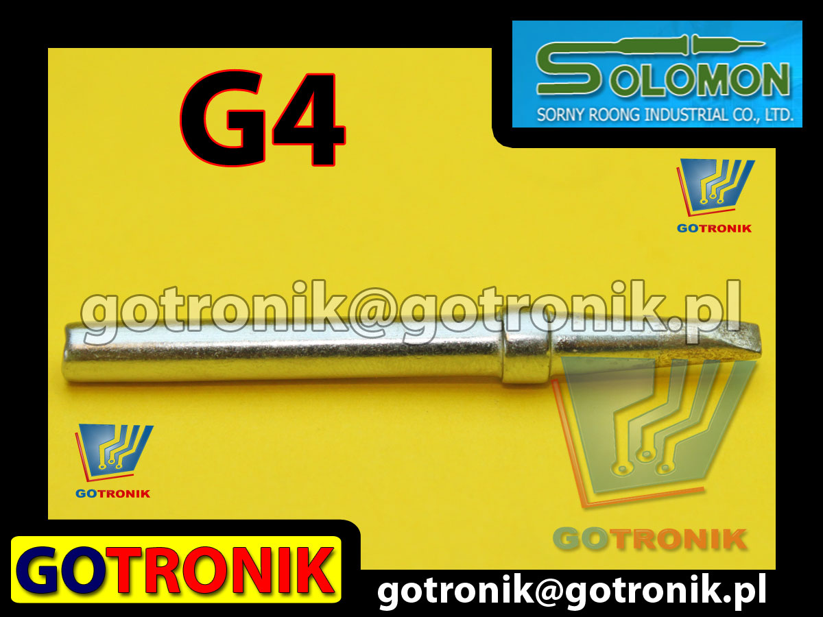 G4 grot do lutownic SR-965 SR965 produkcji SOLOMON