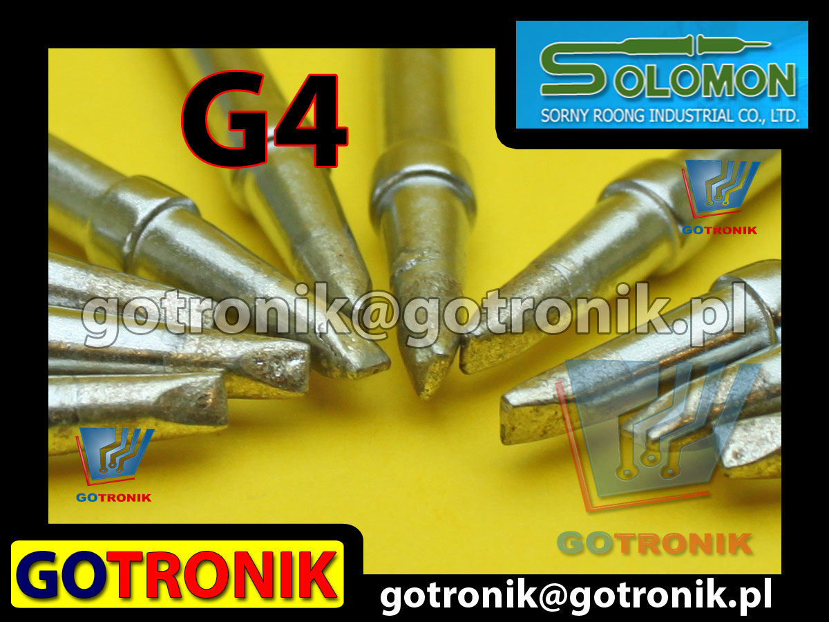 G4 grot do lutownic SR-965 SR965 produkcji SOLOMON