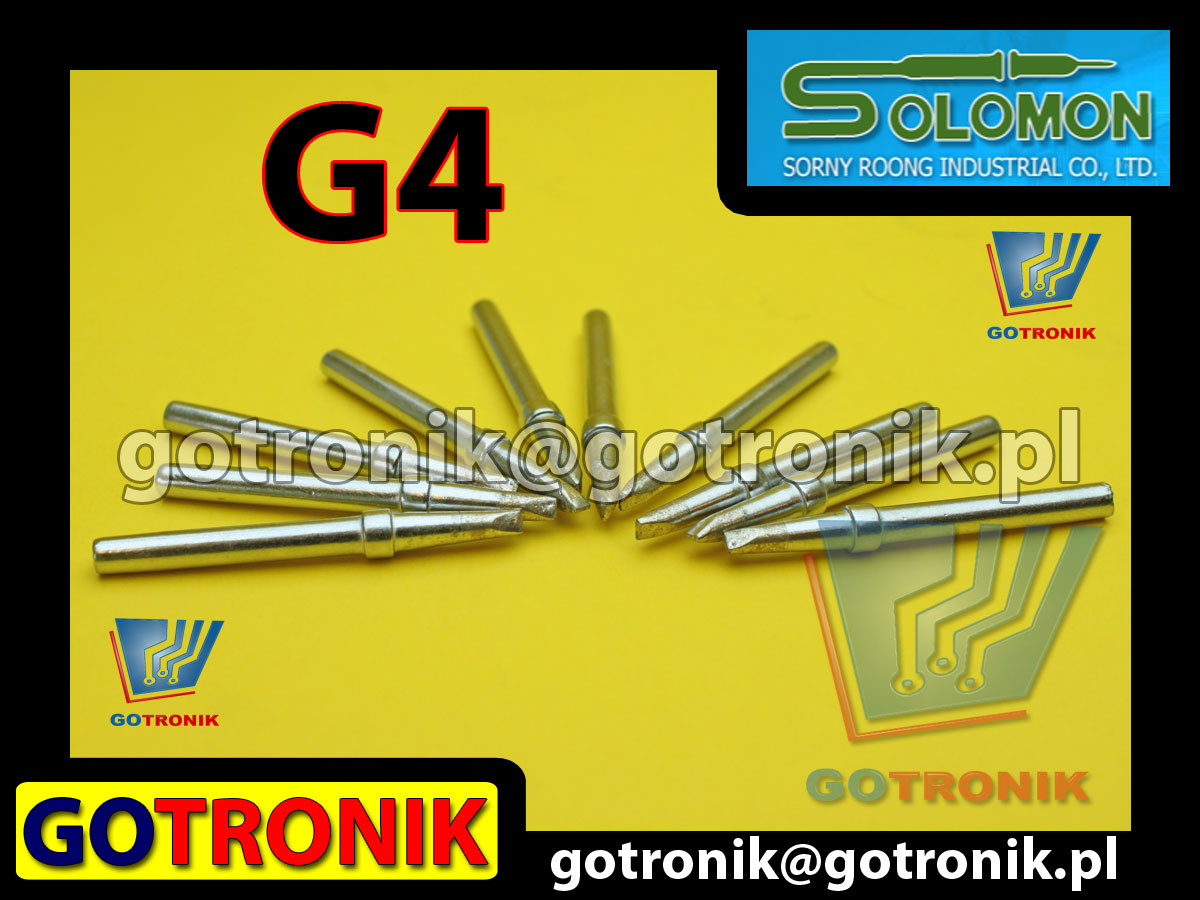 G4 grot do lutownic SR-965 SR965 produkcji SOLOMON