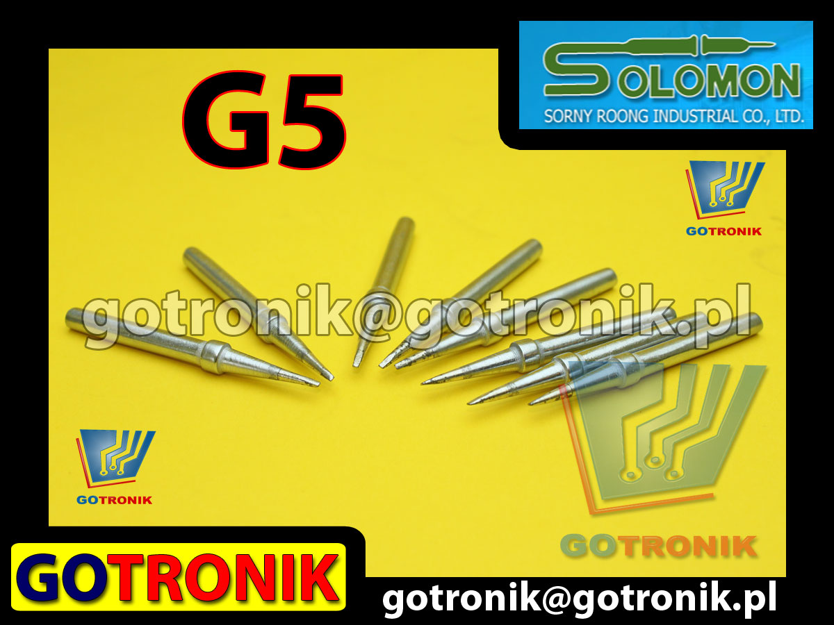 G5 grot do lutownic SR-965 SR965 produkcji SOLOMON