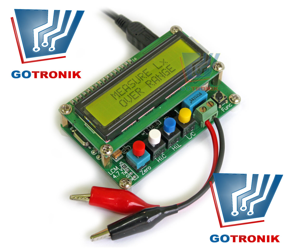 LC100-A Inductance Capacitance Meter Precision LC Meter