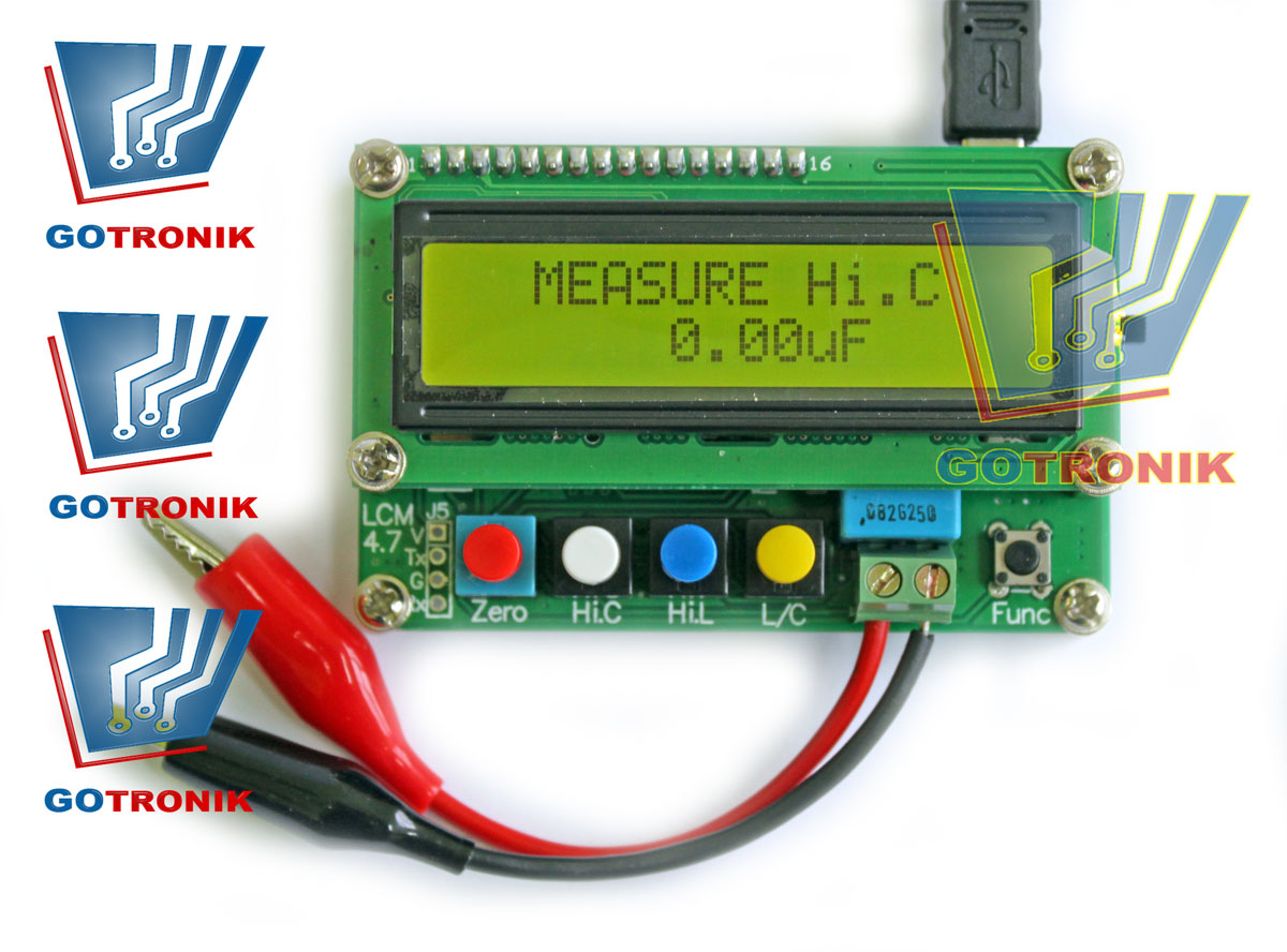 LC100-A Inductance Capacitance Meter Precision LC Meter