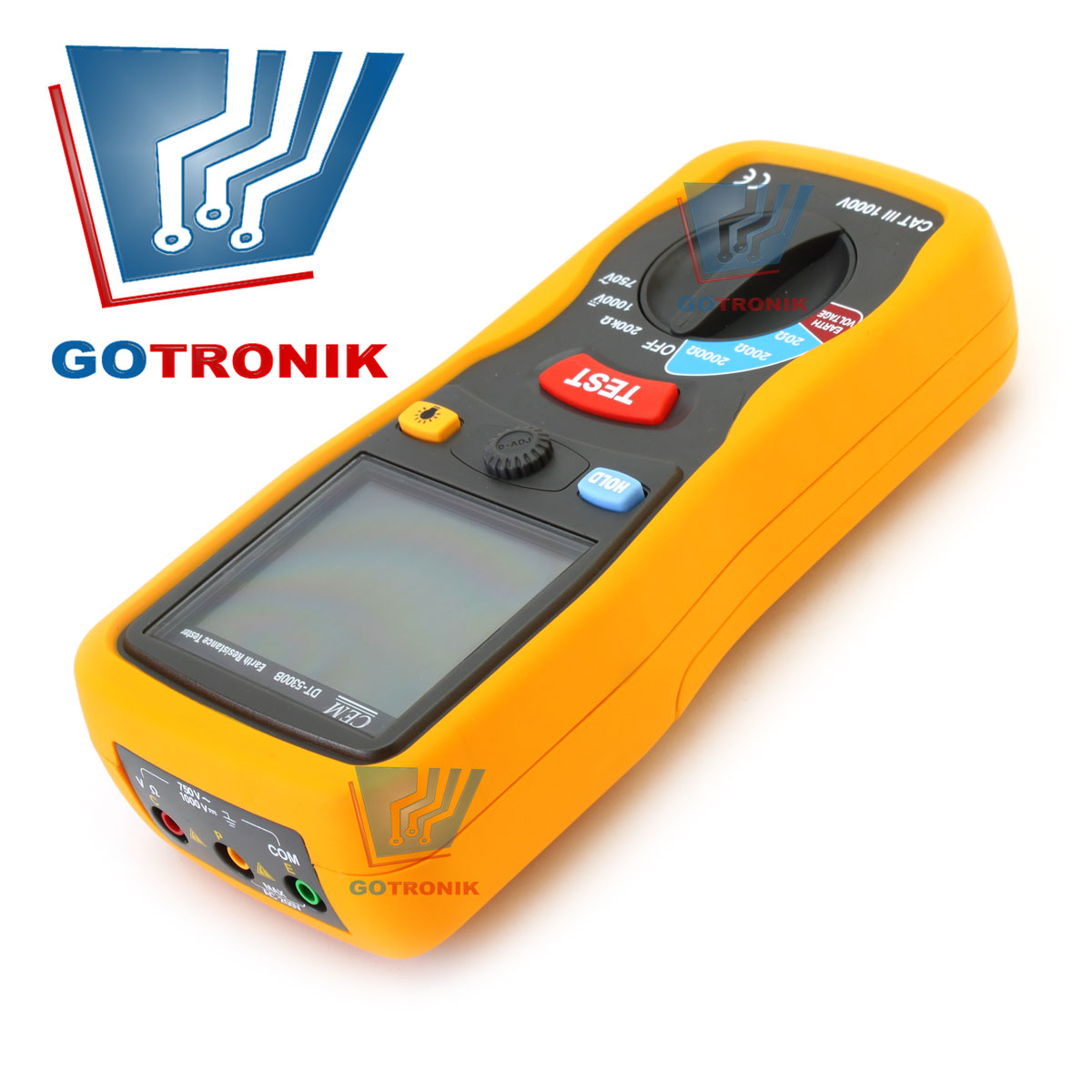 Miernik rezystancji uziemienia DT-5300B