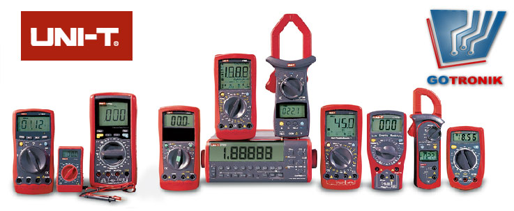 Multimetry, mieniki przyrządy pomiarowe Uni-t