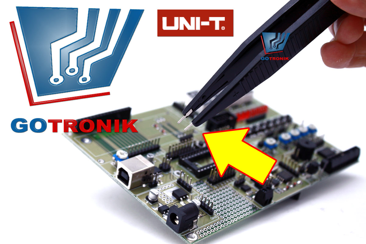 Pęseta do pomiaru elementów SMD UT-LO1