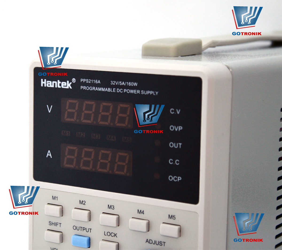 PPS2116A Hantek zasilacz laboratoryjny programowalny USB 32V 5A