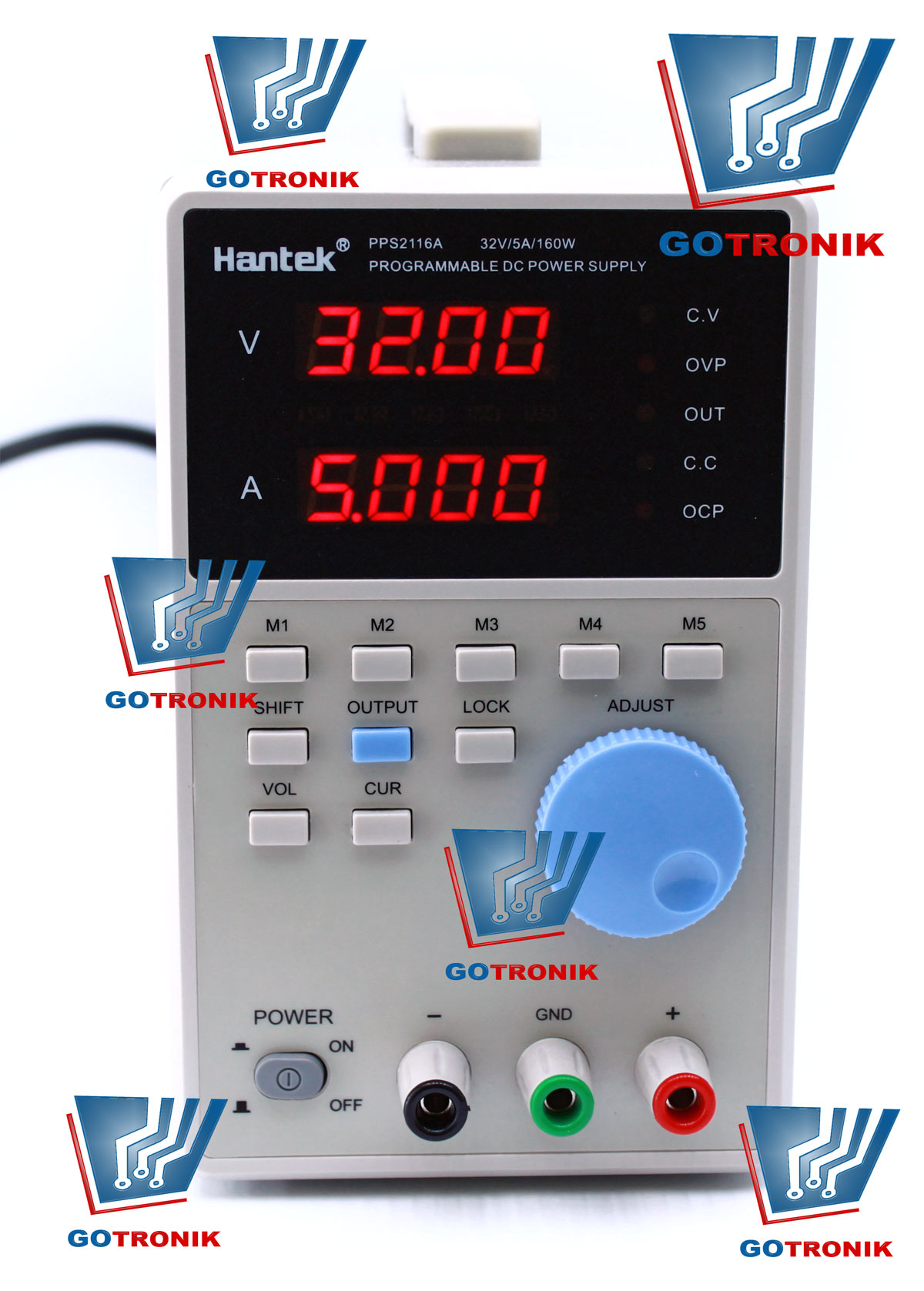 PPS2116A Hantek zasilacz laboratoryjny programowalny USB 32V 5A