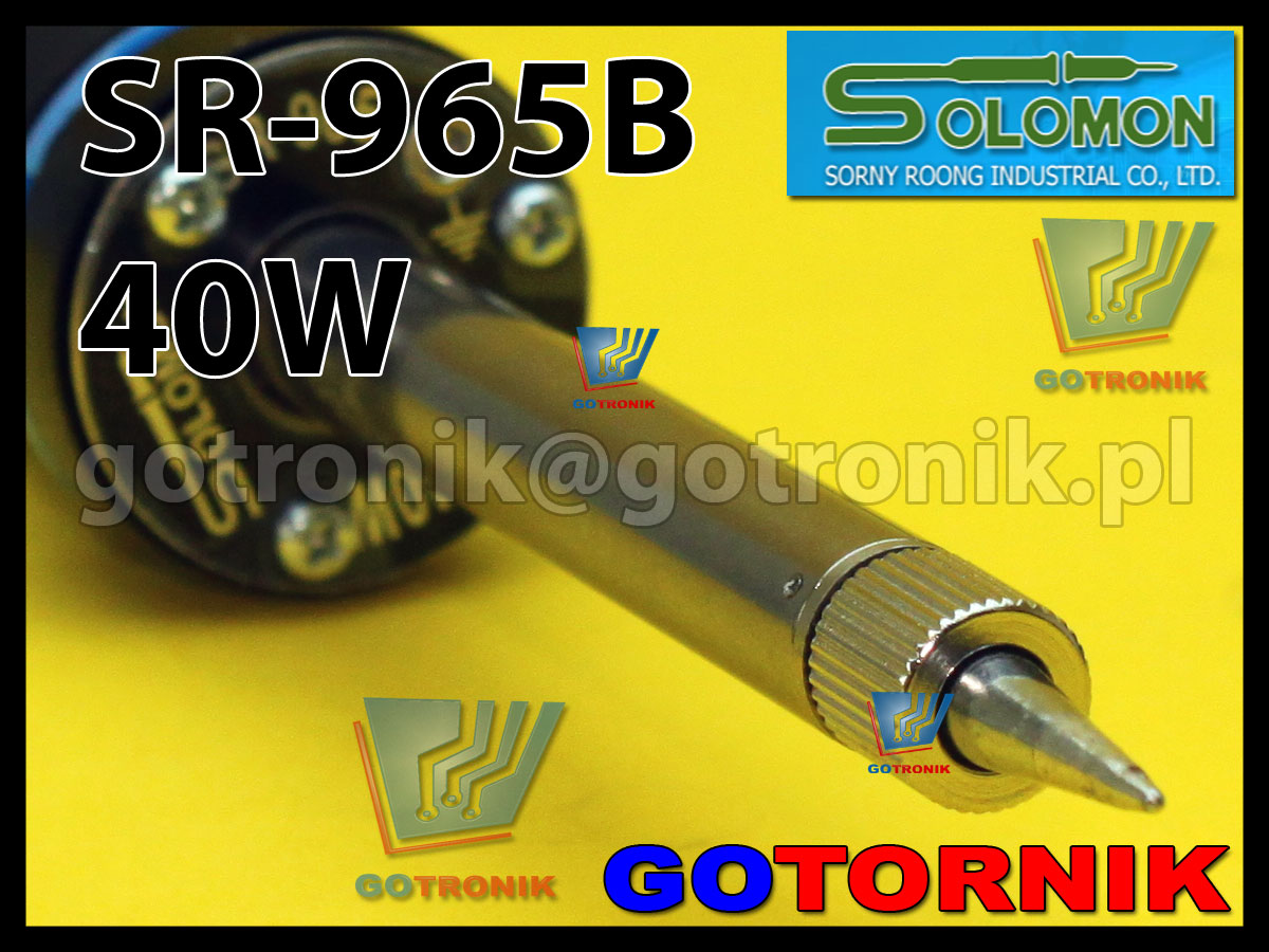 Lutownica 40W SR-965B SR965B produkcji SOLOMON