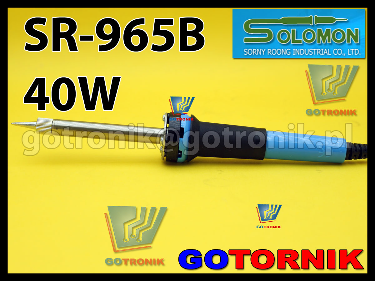 Lutownica 40W SR-965B SR965B produkcji SOLOMON