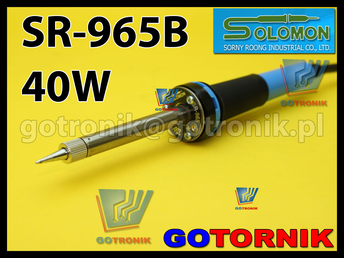 Lutownica 40W SR-965B SR965B produkcji SOLOMON