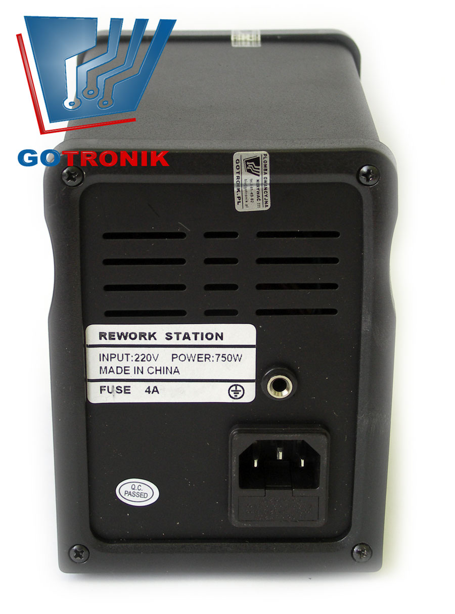Stacja Hot-air +     lutownica kolbowa 868