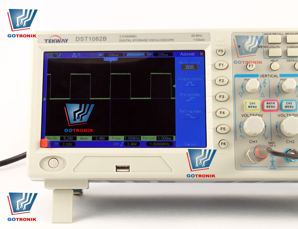 Tekway oscyloskop cyfrowy DST1000B