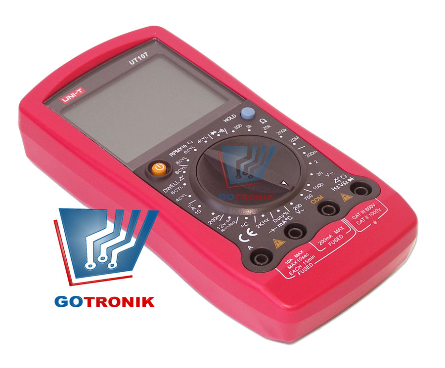 UT107 multimetr samochodowy