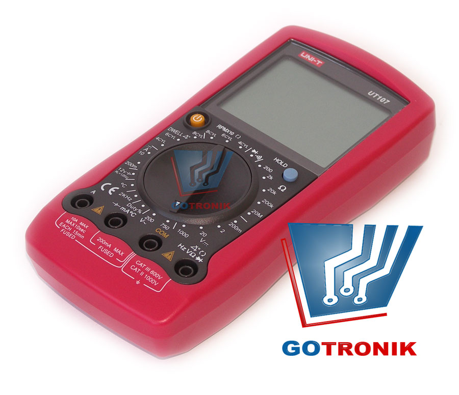 UT107 multimetr samochodowy