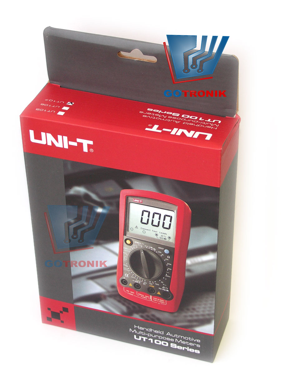 UT107 multimetr samochodowy