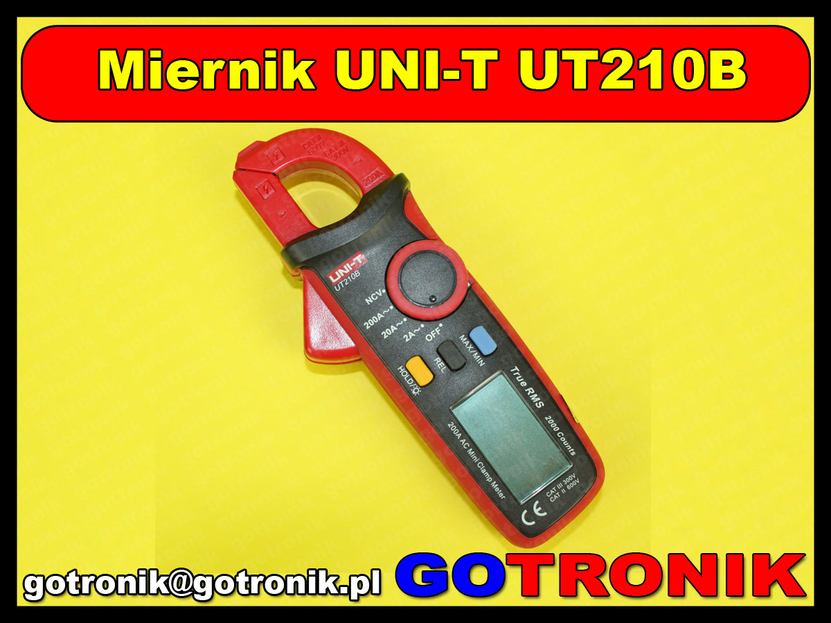 Multimetr Miernik cęgowy UT-210B UT210B