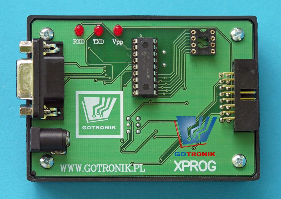 Xprog programator procesorów Motorola 68HC05, 68HC08, 68HC11, oraz pamięci serial eeprom