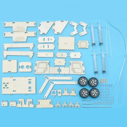 Spychacz hydrauliczny zabawka edukacyjna DIY KIT