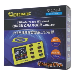 iCharge 8 PRO inteligentna ładowarka 100W USB Mechanic