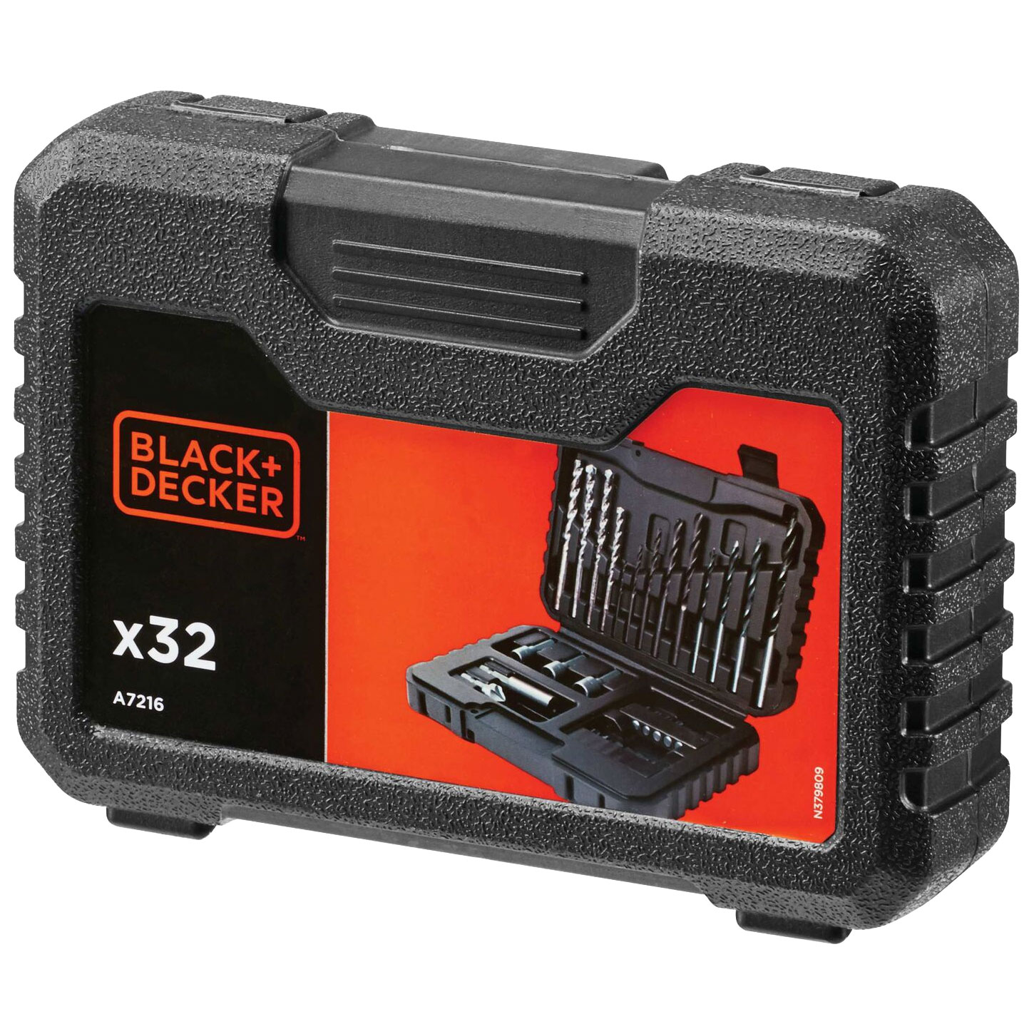 Wiertarko-wkrętarka akumulatorowa Black&Decker 18V + akcesoria z torbą BDCHD18BS32-QW A7216-XJ