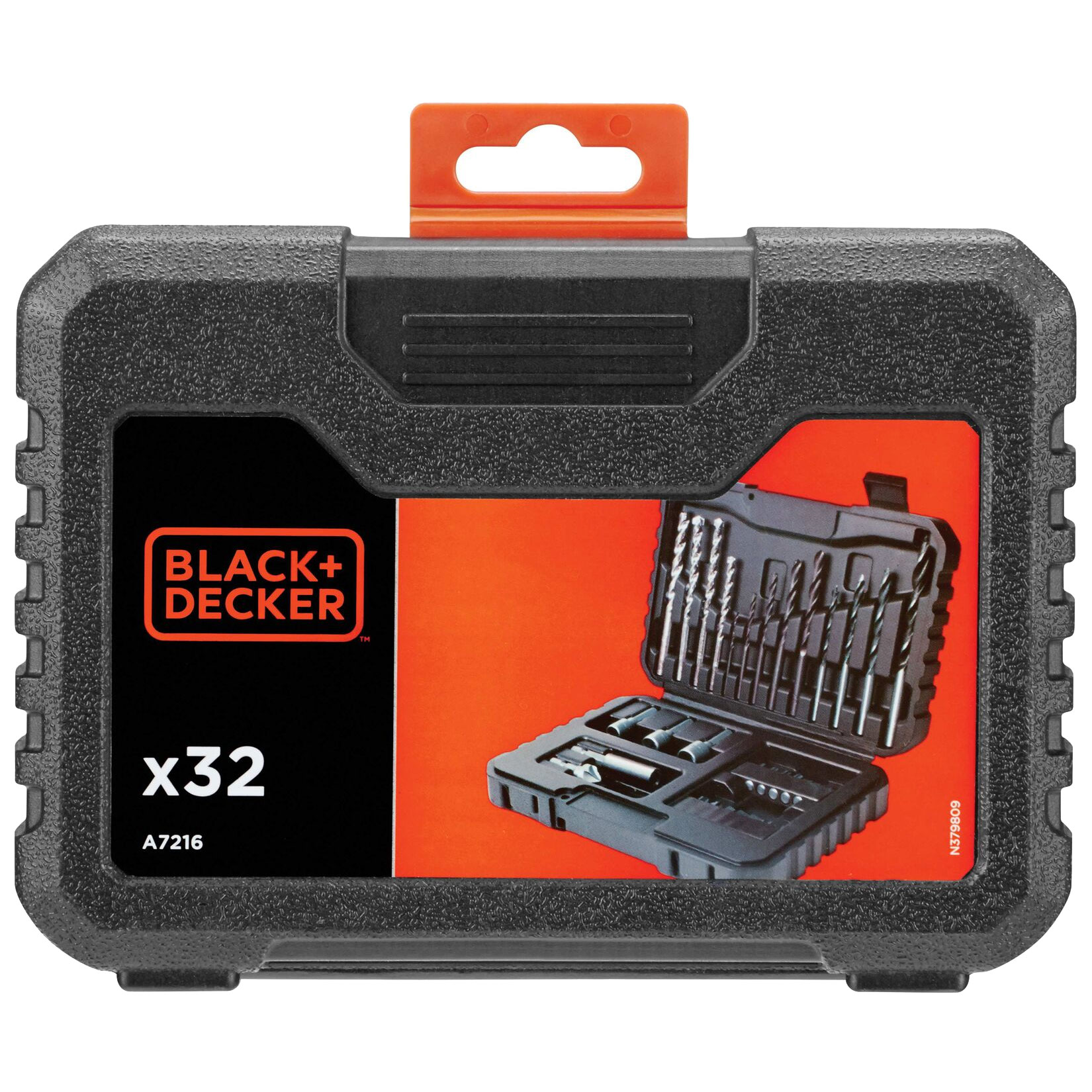 Wiertarko-wkrętarka akumulatorowa Black&Decker 18V + akcesoria z torbą BDCHD18BS32-QW A7216-XJ