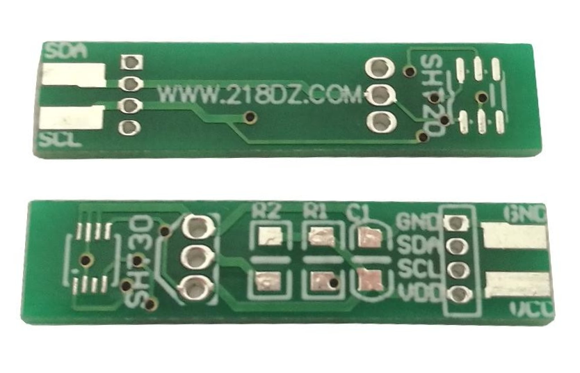Adapter płytka do czujnika SHT20 / SHT30 z SMD na DIP