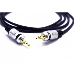 Kabel audio minijack 1m AUX 3.5mm