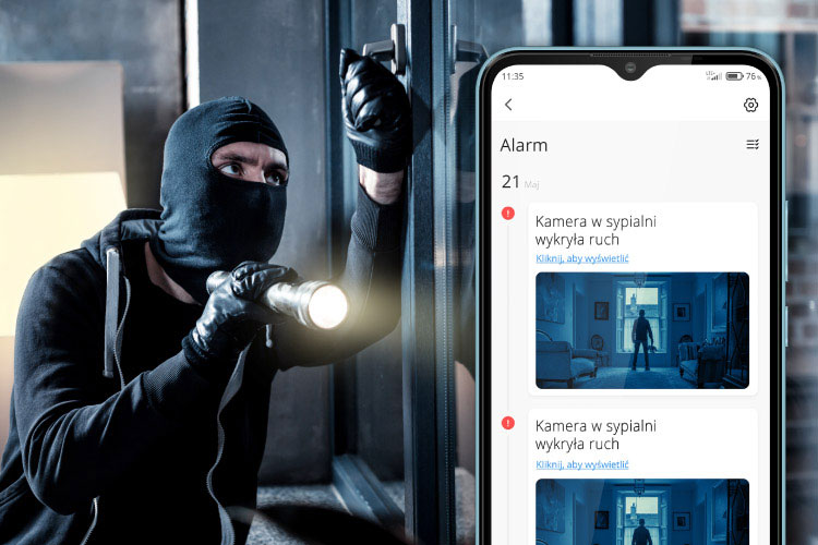 Kamera Wi-Fi wewnętrzna Kruger&Matz Connect C20 Tuya KM2206