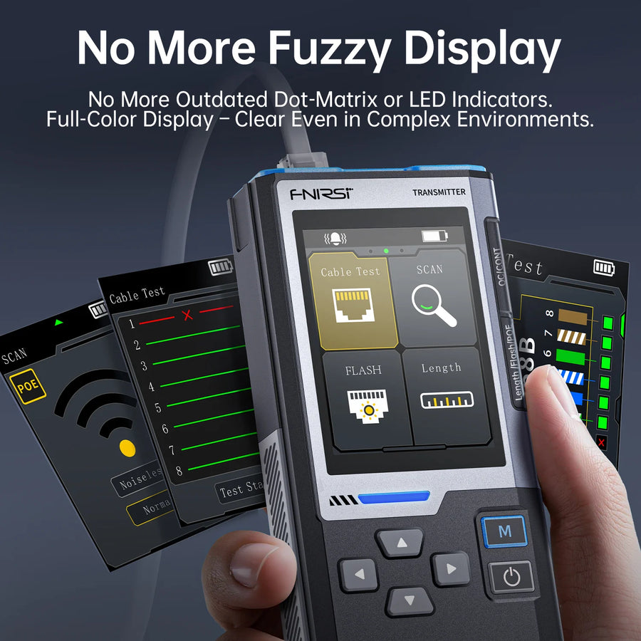 FNIRSI LPM-10A prezentacja funkcji