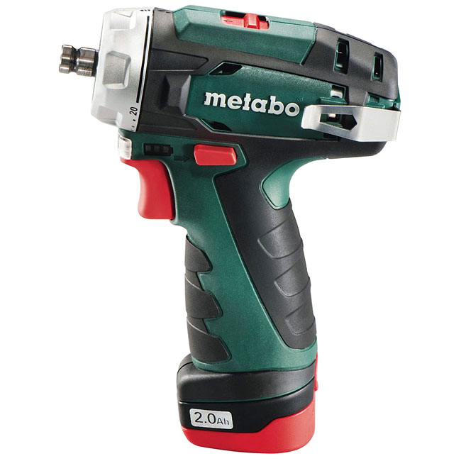 Wiertarko-wkrętarka akumulatorowa Metabo PowerMaxx Quick 12V 2 x 2,0Ah 4007430244260 600156500
