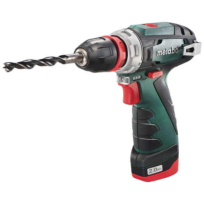 Wiertarko-wkrętarka akumulatorowa Metabo PowerMaxx Quick 12V 2 x 2,0Ah 4007430244260 600156500