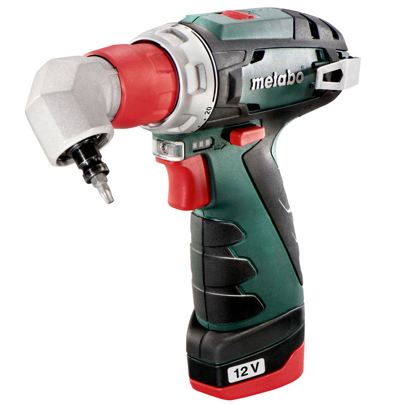 Wiertarko-wkrętarka akumulatorowa Metabo PowerMaxx Quick 12V 2 x 2,0Ah 4007430244260 600156500