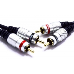Kabel RCA CINCH do przesyłania audio i wideo 3m