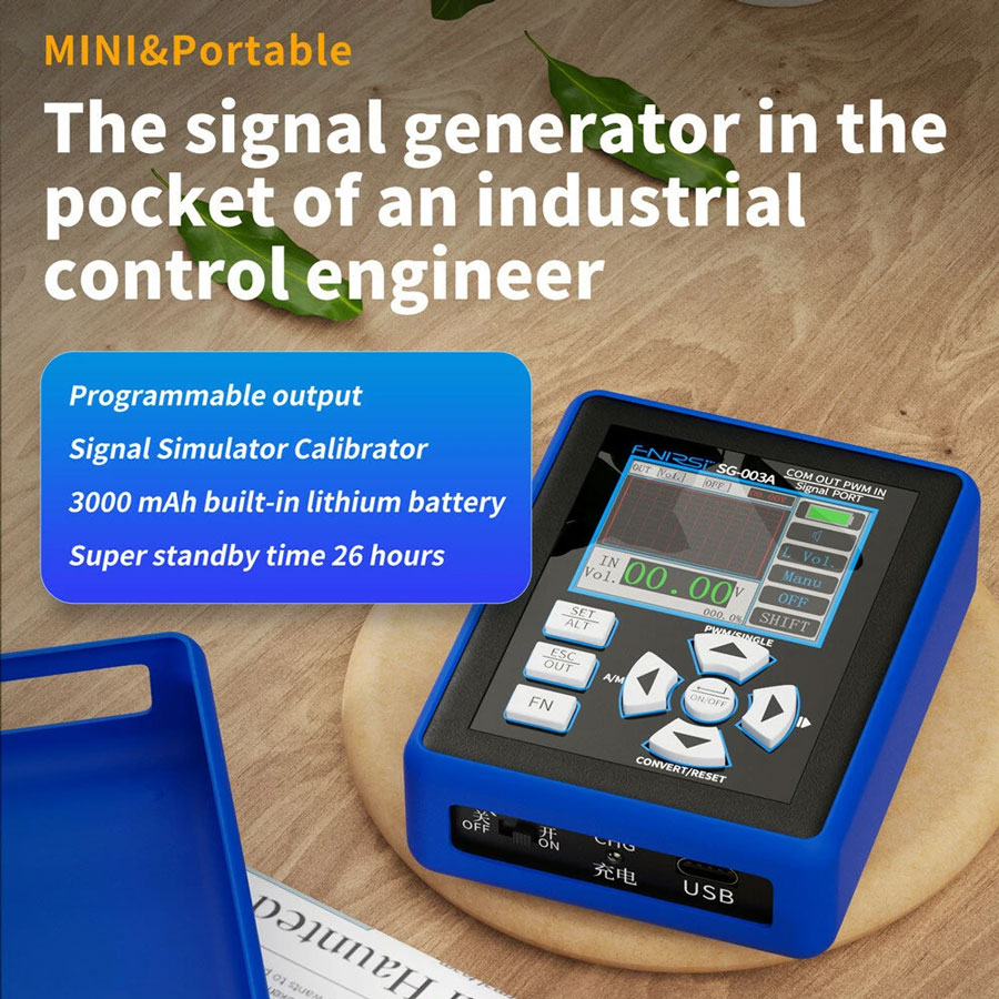 SG-003A przenośny kalibrator zadajnik 0-20mA 0-10V PWM SG003A