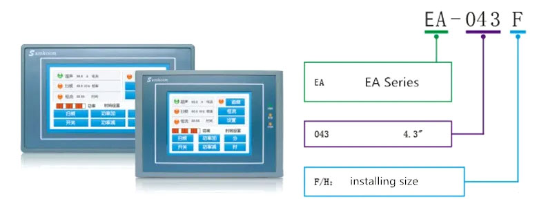 Samkoon EA-043A panel operatorski HMI 