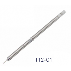 T12-C1 grot do lutownic z kolbą T12 ścięty 10mm