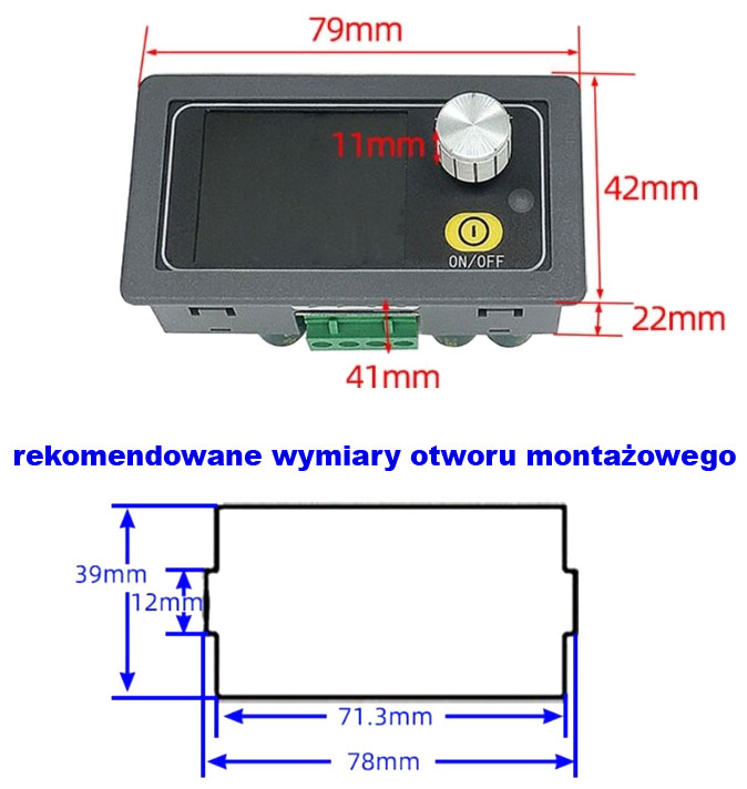 XYH3606W przetwornica napięcia 50V 8A 400W WiFi ELEK-212 ELEK212