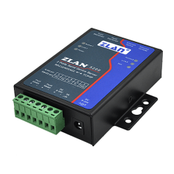 Konwerter RS232 RS485 RS422 na Ethernet TCP IP 2 portowy