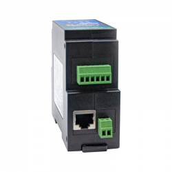 Konwerter RS485 na Ethernet MQTT Modbus na szynę DIN 2 portowy