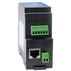 Konwerter RS485 do Ethernet MQTT Modbus na szynę DIN 4 portowy