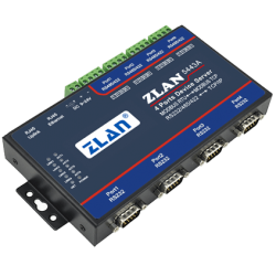 Konwerter szeregowy RS232 RS485 RS422 do Ethernet TCP IP 4 portowy