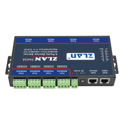 Konwerter RS232 RS485 RS422 na Ethernet TCP IP Modbus 4 portowy