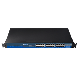 Konwerter szeregowy RS232 RS485 RS422 do TCP/IP 16 portowy do montażu w szafie